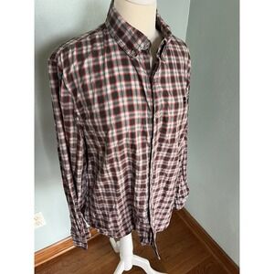 Timberland Long Sleeve Plaid Button Down Shirt Sz Lg Casual core Autumn Southern
